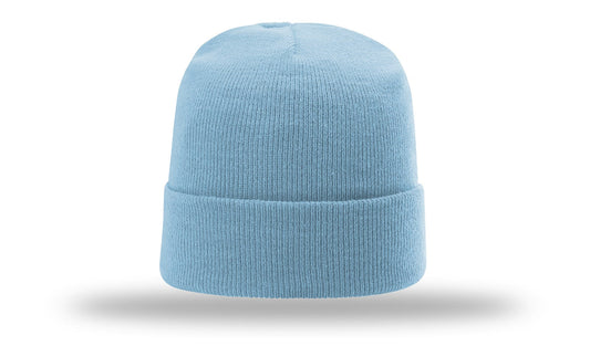 R-18  Richardson Solid Columbia Blue Beanie w/ Cuff