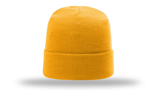 R-18  Richardson Solid Gold Beanie w/ Cuff