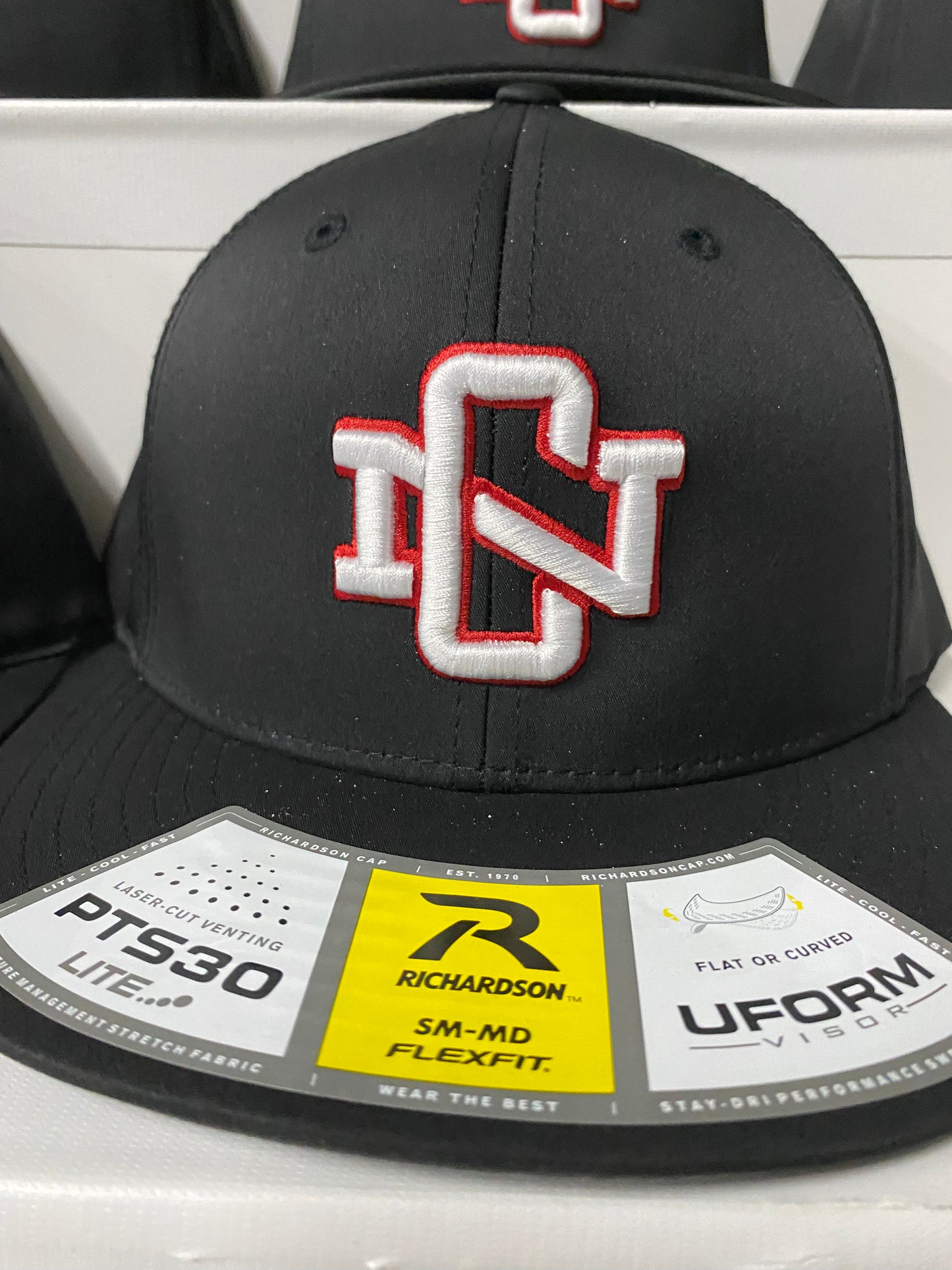 North Carolina CC hats black pts30